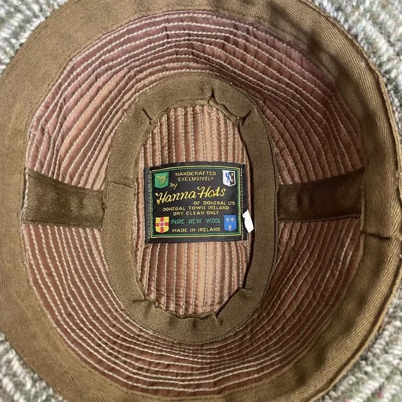 Authentic Hanna Hats of Donegal Irish Walking Hat - Picture 3 of 3